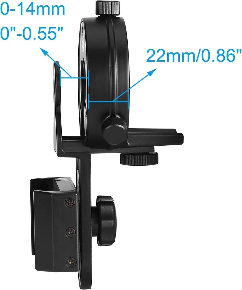 Celticbird Smartphone Scope Adapter- Phone Mount Working with Spotting Scopes& Binoculars& Monocular& Telescope& Microscope - Image 4